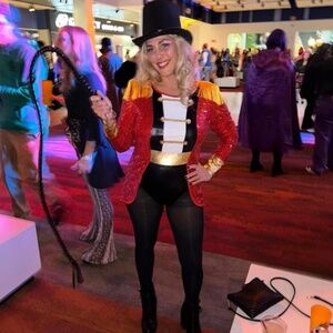 4pc Size Large Ringmaster Costume Halloween